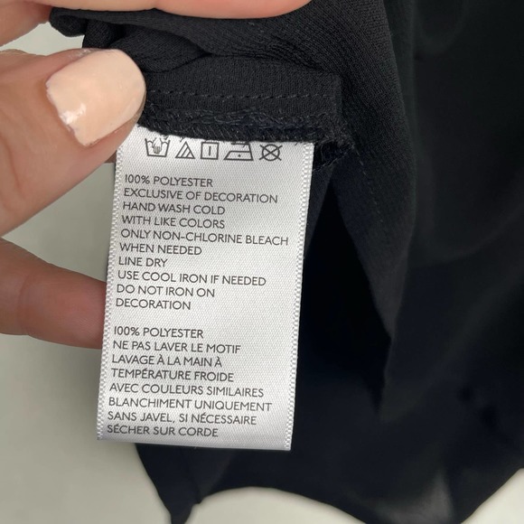 Urban Outfitters Pins & Needles Dramatic Beaded Collar Sheer Black‎ Tank XS - Picture 11 of 15